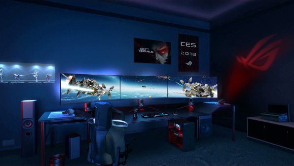 Геймерская комната ASUS ROG