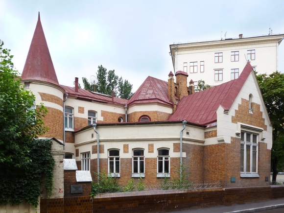 Собственный дом Шехтеля в Ермолаевском переулке