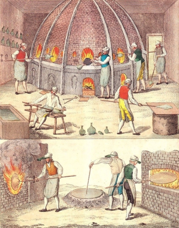 Венецианские стеклодувы средние века