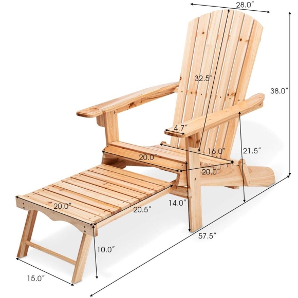 Садовое кресло Adirondack Chair