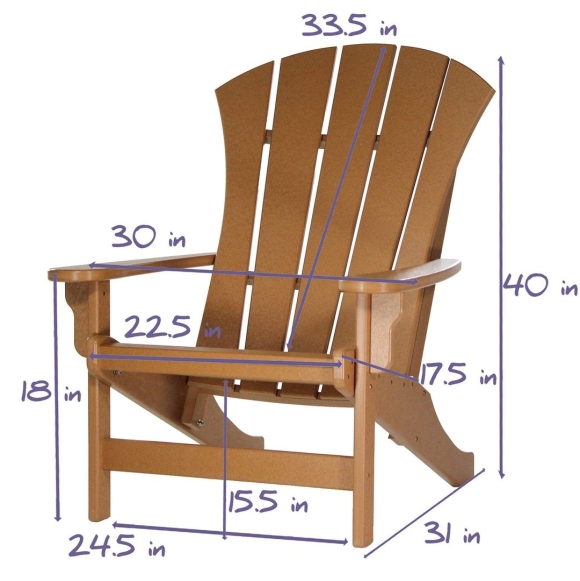 Садовое кресло Adirondack Chair