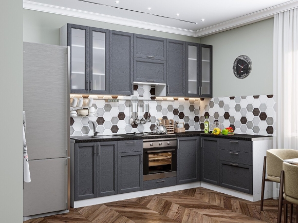 Кухня Сканди модульная Grey Softwood
