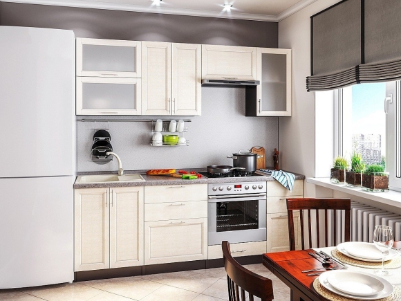 Кухня Сканди модульная Grey Softwood