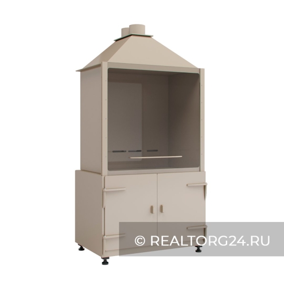 Вытяжной шкаф с реактивами