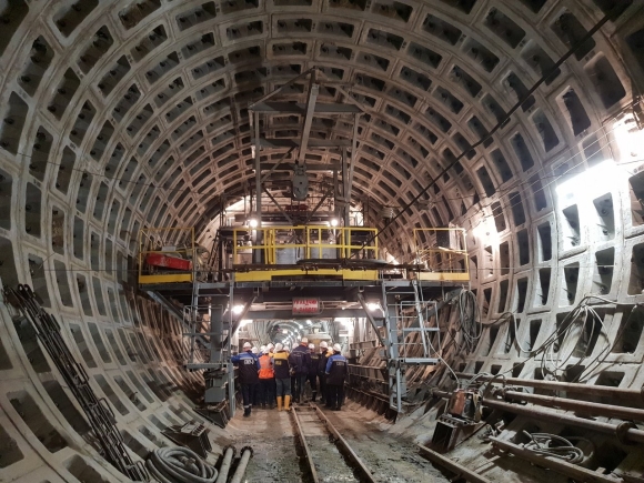 Проходческий щит Метрострой