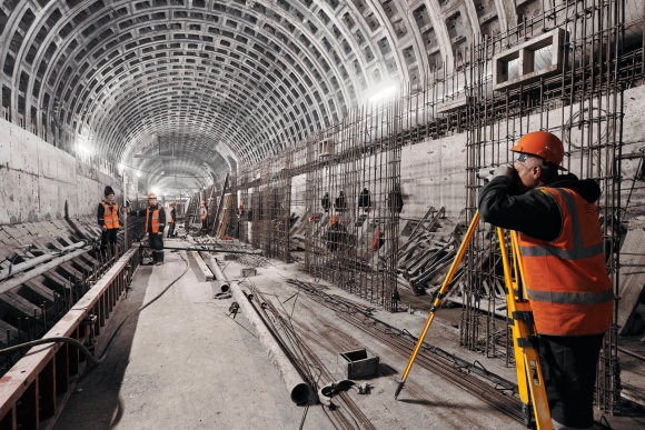 Проходческий щит Метрострой