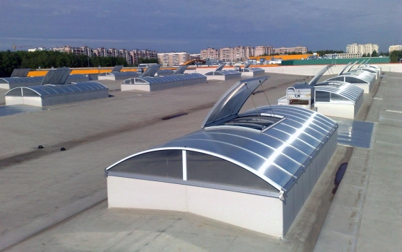 Зенитные светоаэрационные фонари