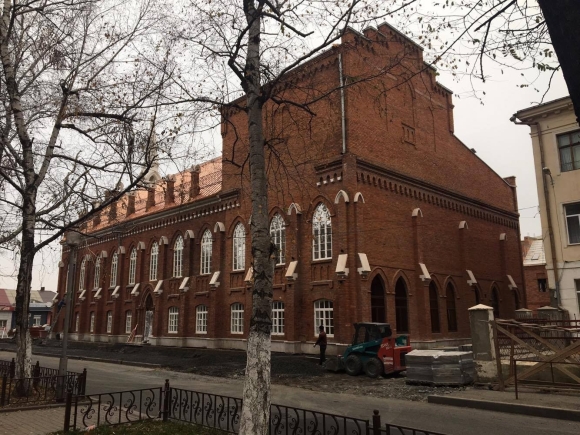 Лютеранская кирха филармония во Владикавказе