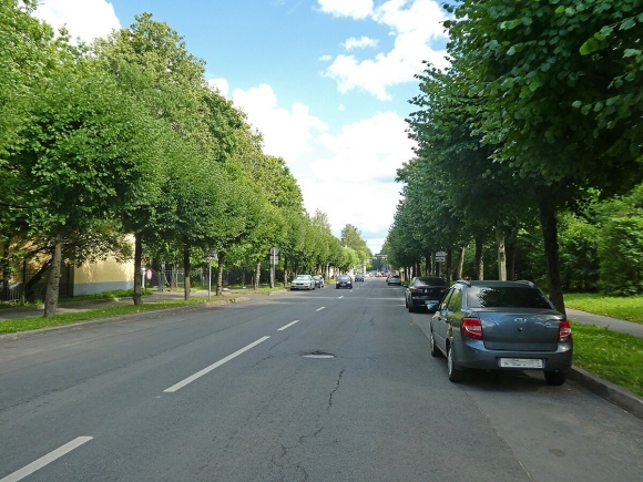 Улицы города Пушкин