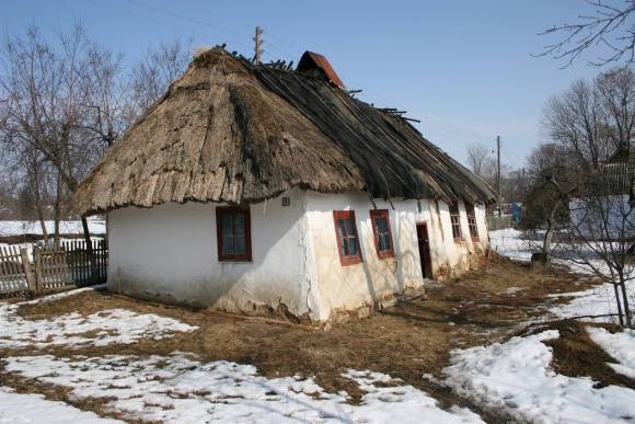 Мазанки на Украине