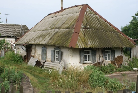 Старинные украинские домики