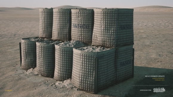 Фортификационные сооружения Hesco