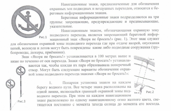 Знак якорь запрещающий
