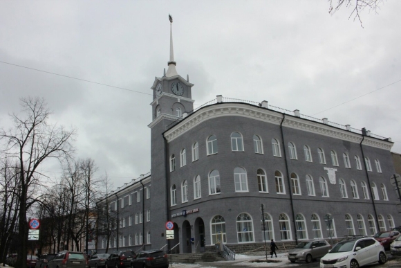 Здание почтамта в Петрозаводске