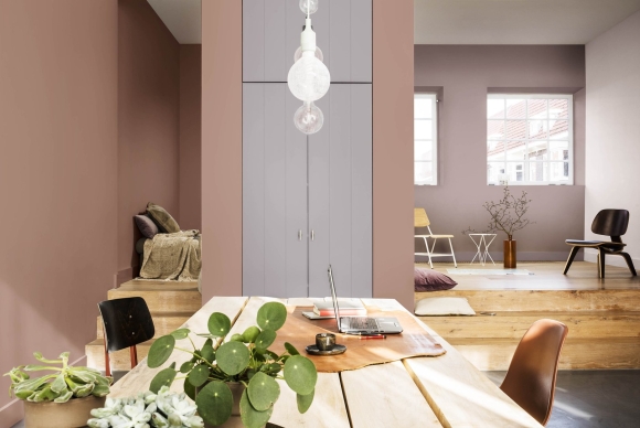 Цвет пыльная роза Dulux
