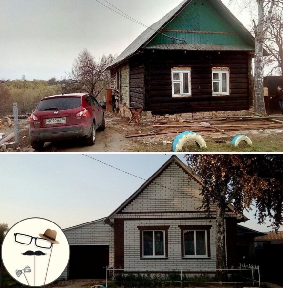 Проекты переделки старых деревенских домов