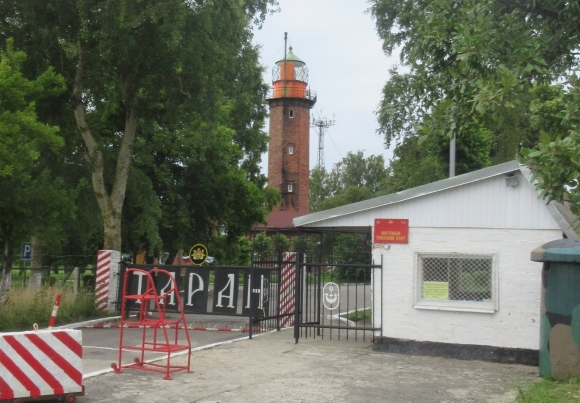 Маяк на мысе Таран Калининградская область