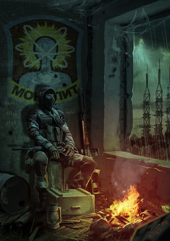 Монолит сталкер Art