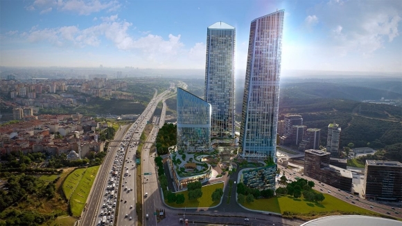 Стамбул Шишли высотки