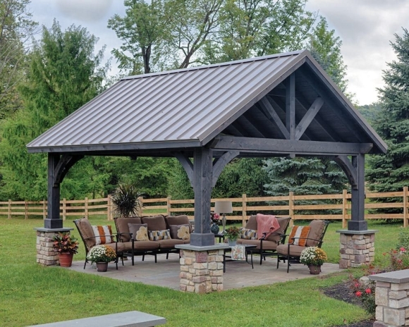 Wooden Gazebo беседки