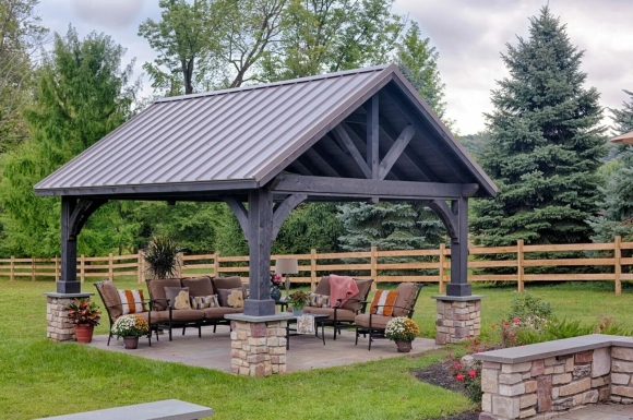 Wooden Gazebo беседки