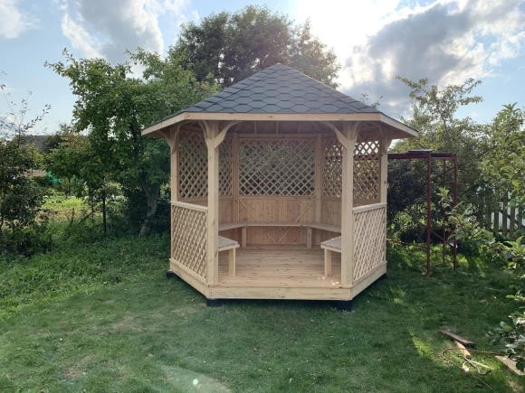 Wooden Gazebo беседки
