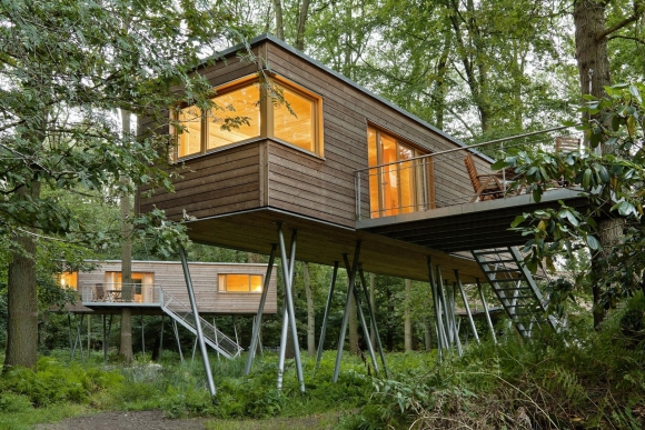 Отель Treehouse домики на деревьях