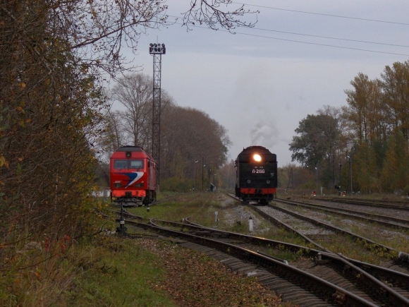 Тепловозы в Осташкове