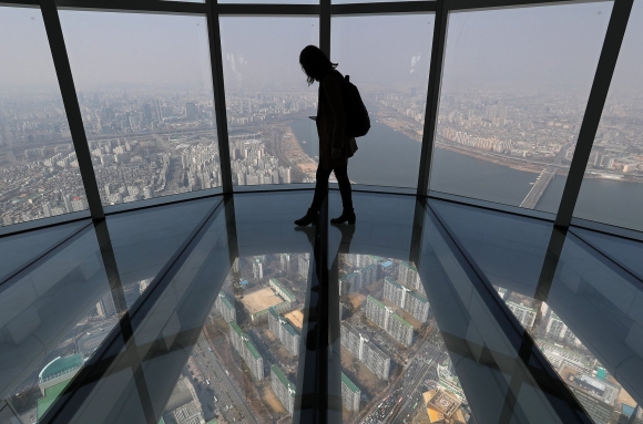 Lotte World Tower смотровая площадка