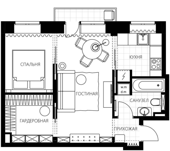 Планировка квартиры