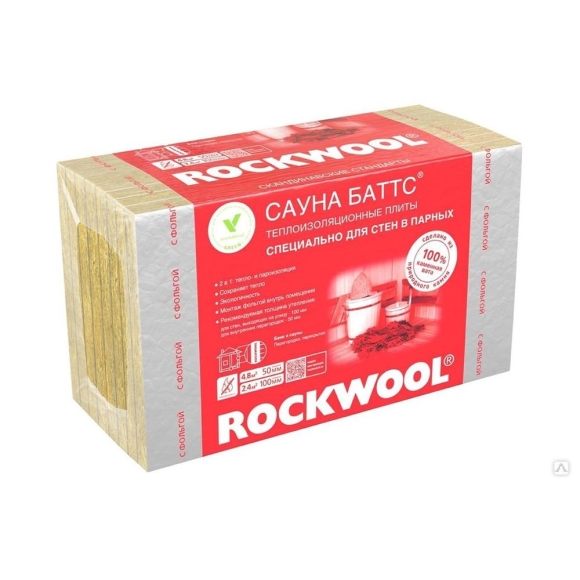 Утеплитель Rockwool сауна Баттс