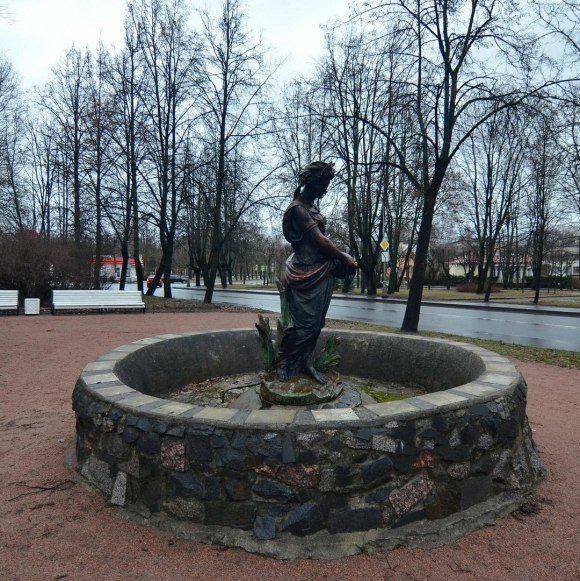 Пушкин фонтан Флора