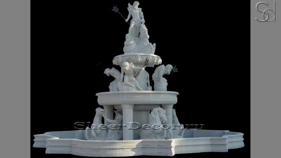 Мрамор скульптура для фонтана