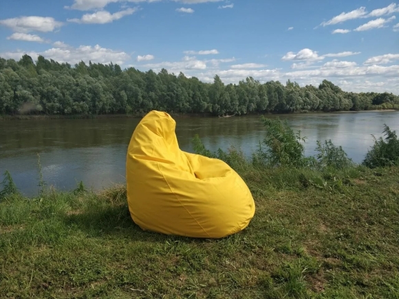 Кресло мешок на природе