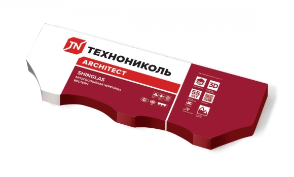 Гибкая черепица Оптима ТЕХНОНИКОЛЬ упаковка