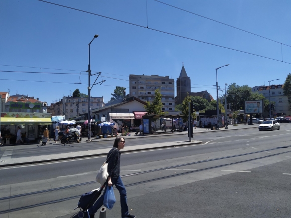 Ночная уттца в Белграде Скардалия
