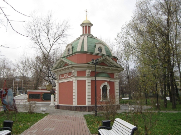 Часовня Иоанна воина Екатерининский парк