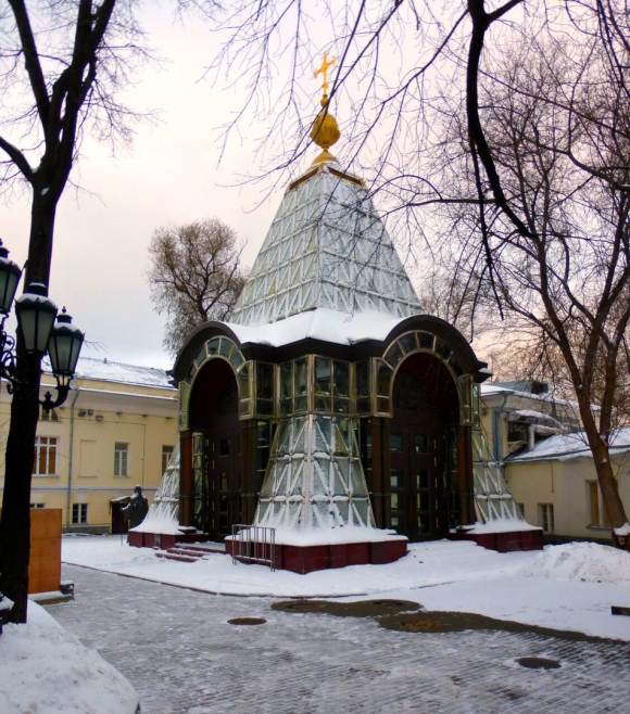 Хрустальная часовня на Гоголевском