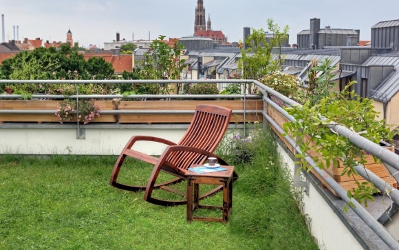 Эксплуатируемая плоская кровля Green Roof