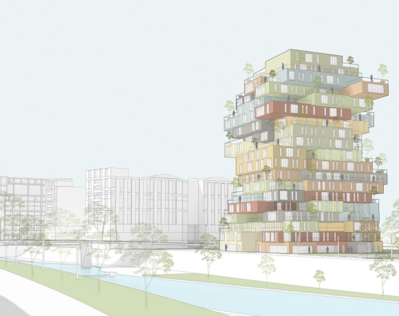 MVRDV Architects пиксельная архитектура
