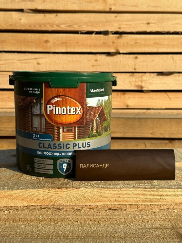 Pinotex Classic Plus тиковое дерево