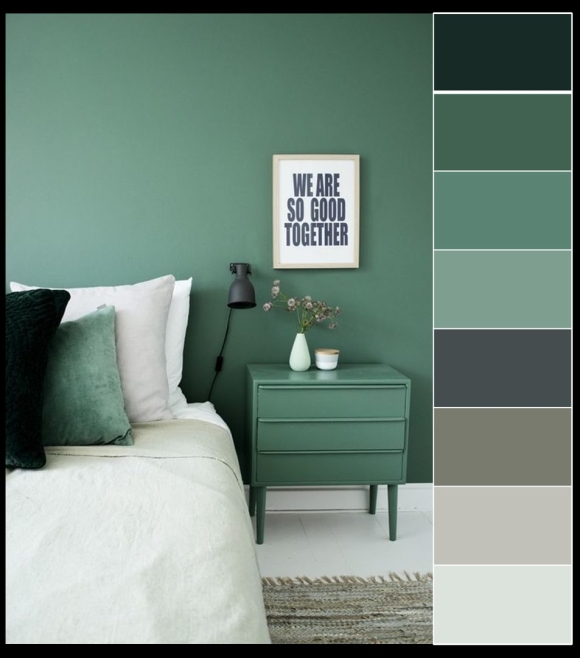Изумрудные оттенки Dulux