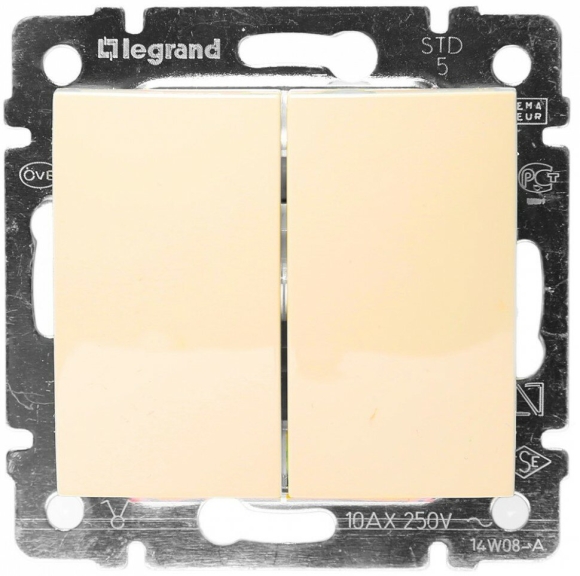 Legrand Valena выключатель с подсветкой
