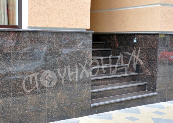 Ступени Дымовский гранит гранит