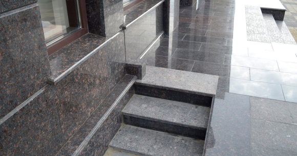 Тан Браун гранит крыльцо