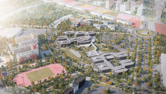 Новый кампус УРФУ Екатеринбург