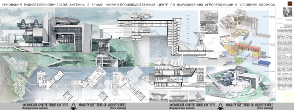 Дипломные проекты МАРХИ архитектура