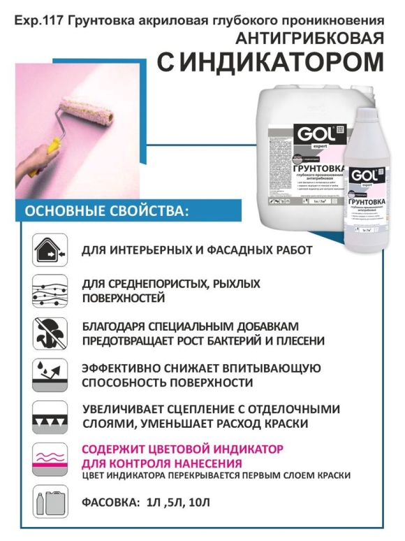 Грунтовка антигрибковая