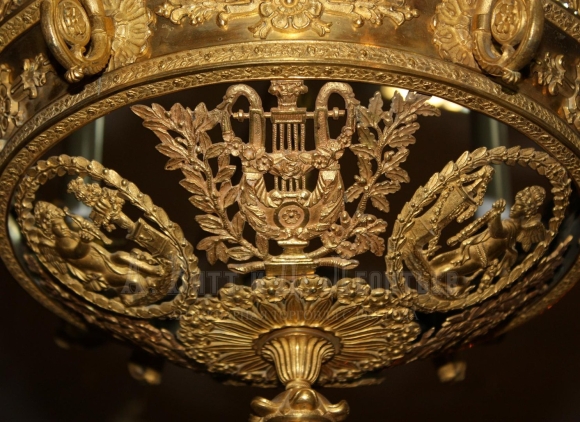 Люстра Ампир антикварная