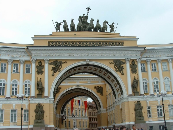 Карло Росси арка главного штаба